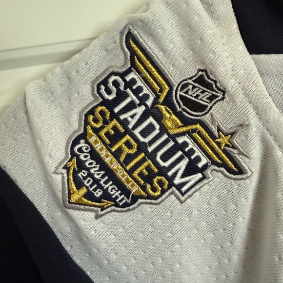 Men's TJ Oshie Navy Washington Capitals 2018 NHL Stadium Series - Picture 4 of 4